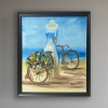 At The Beach, 20" x 24", Oil on canvas
