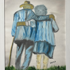 Old Friends, 18" x 24", Oil on canvas - Image 2